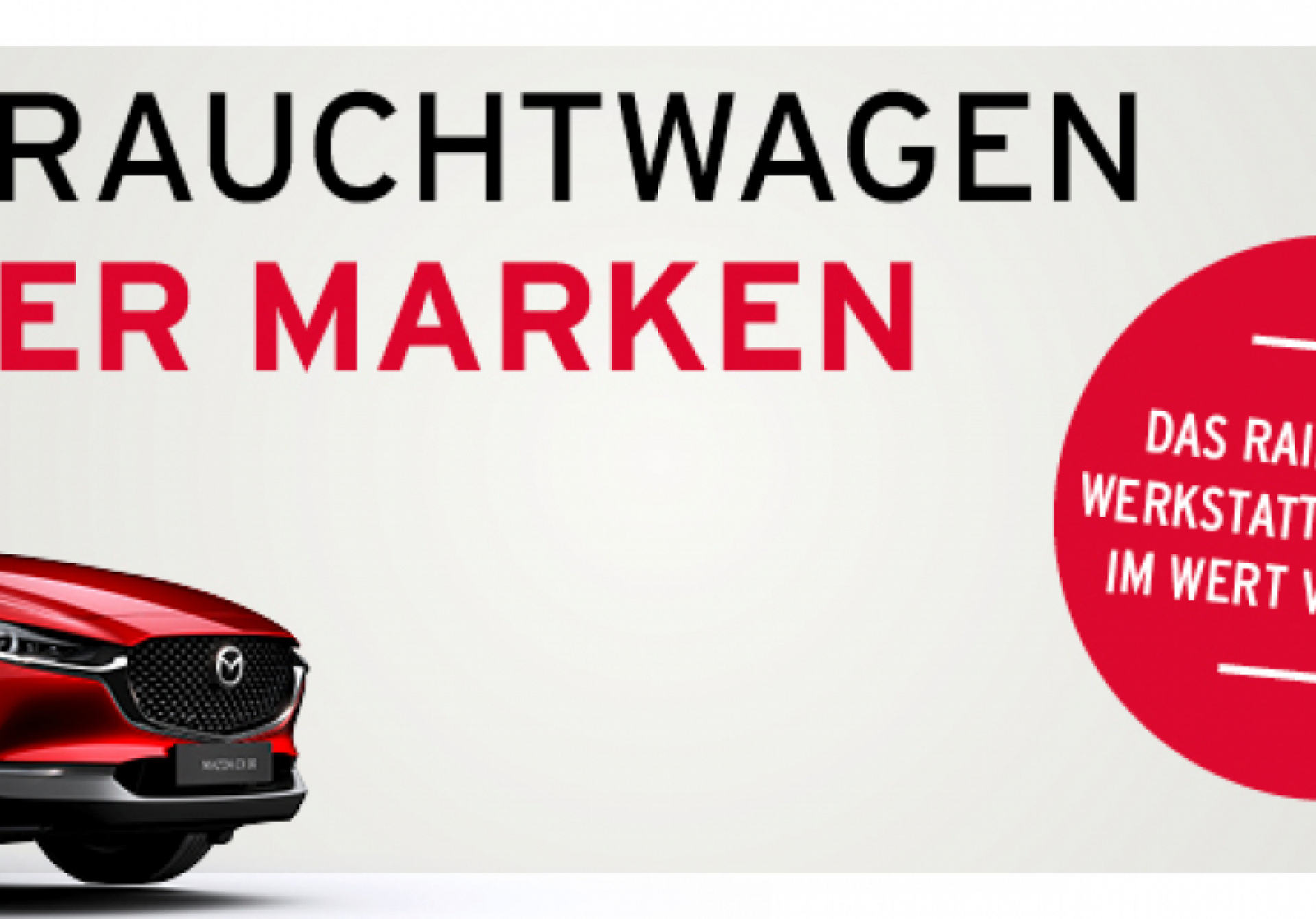 Gebrauchtwagenaktion