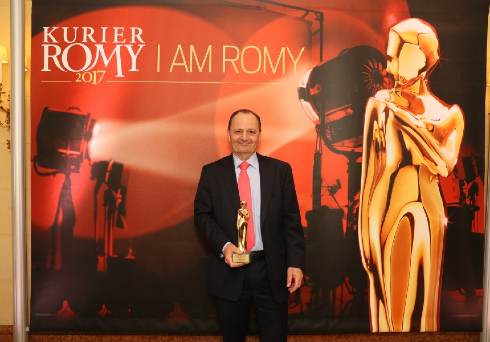 Goldene Romy für Bester Produzent TV Film ging an KR Prof. Burkhard Ernst