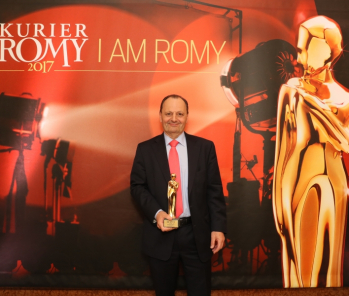 Goldene Romy für Bester Produzent TV Film ging an KR Prof. Burkhard Ernst
