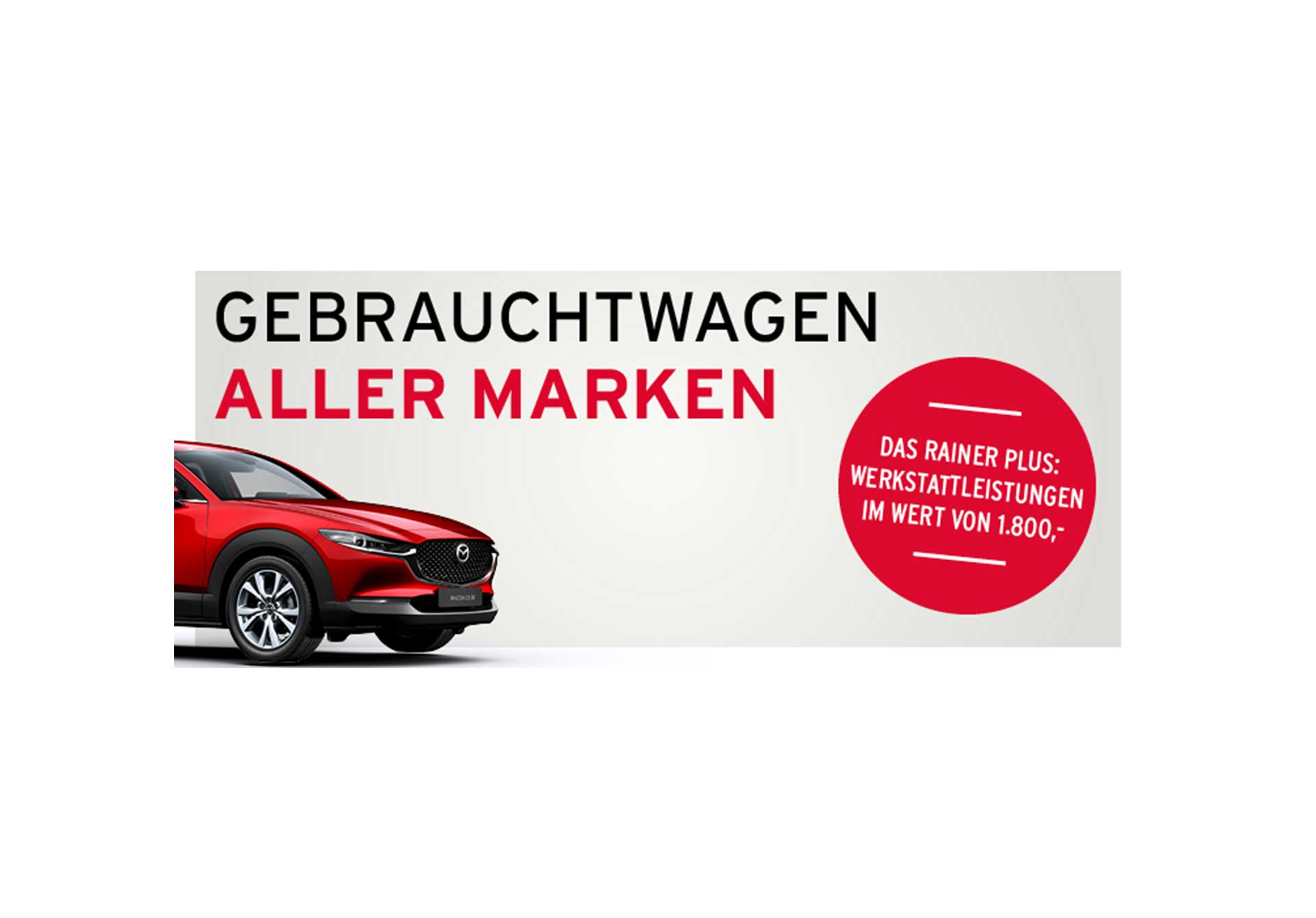 Gebrauchtwagenaktion