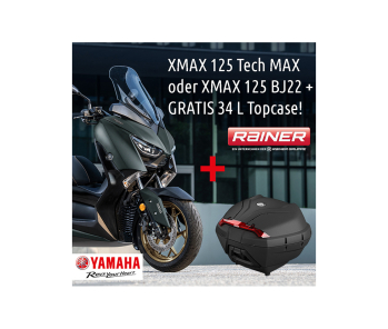Yamaha XMAX125 Topcase Aktion
