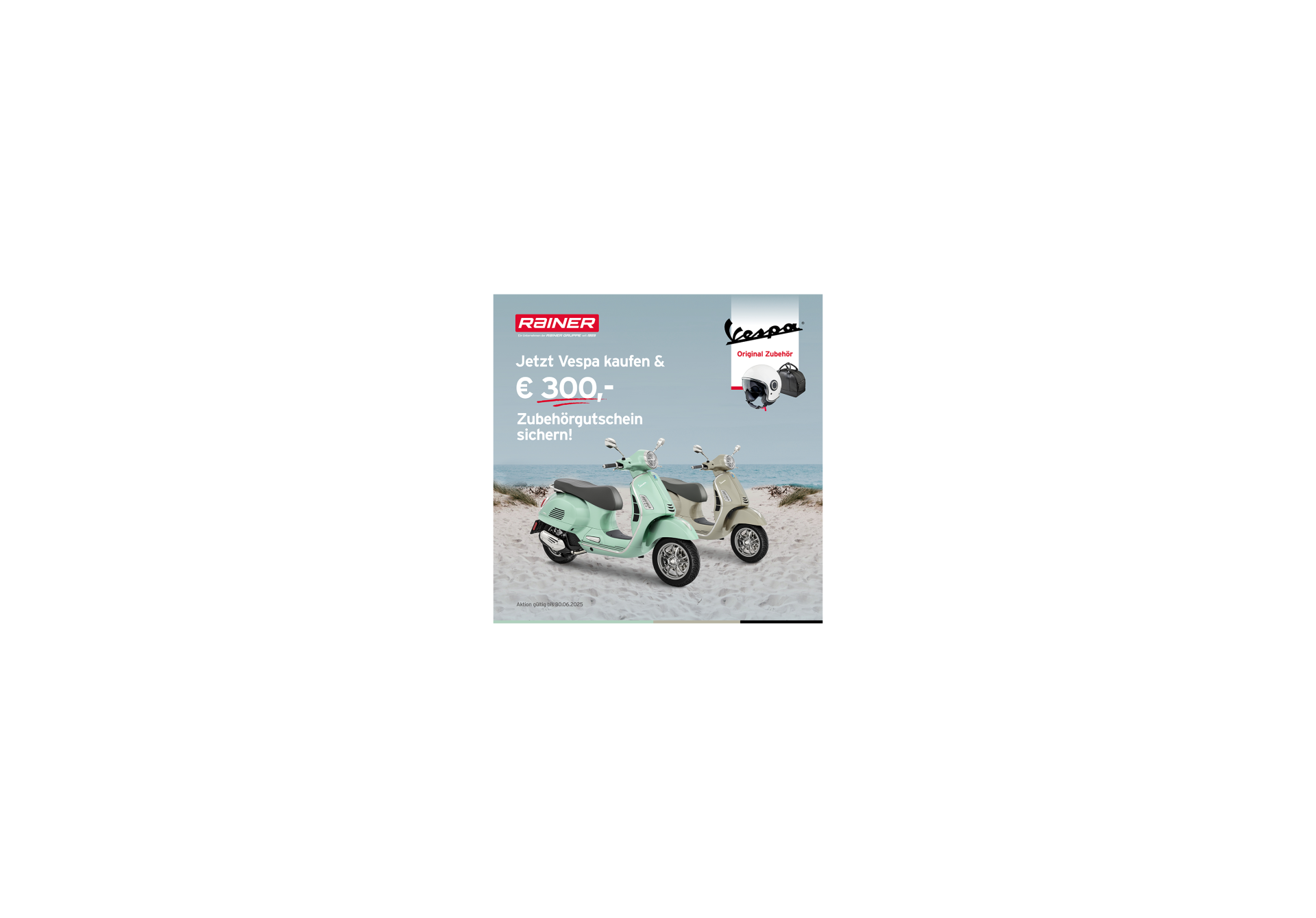 Vespa Zubehörgutschein