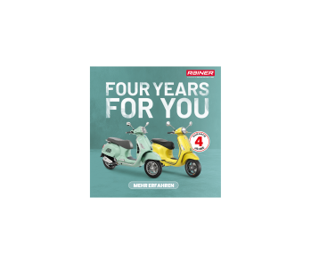 Vespa 4 Years 4 You bei RAINER