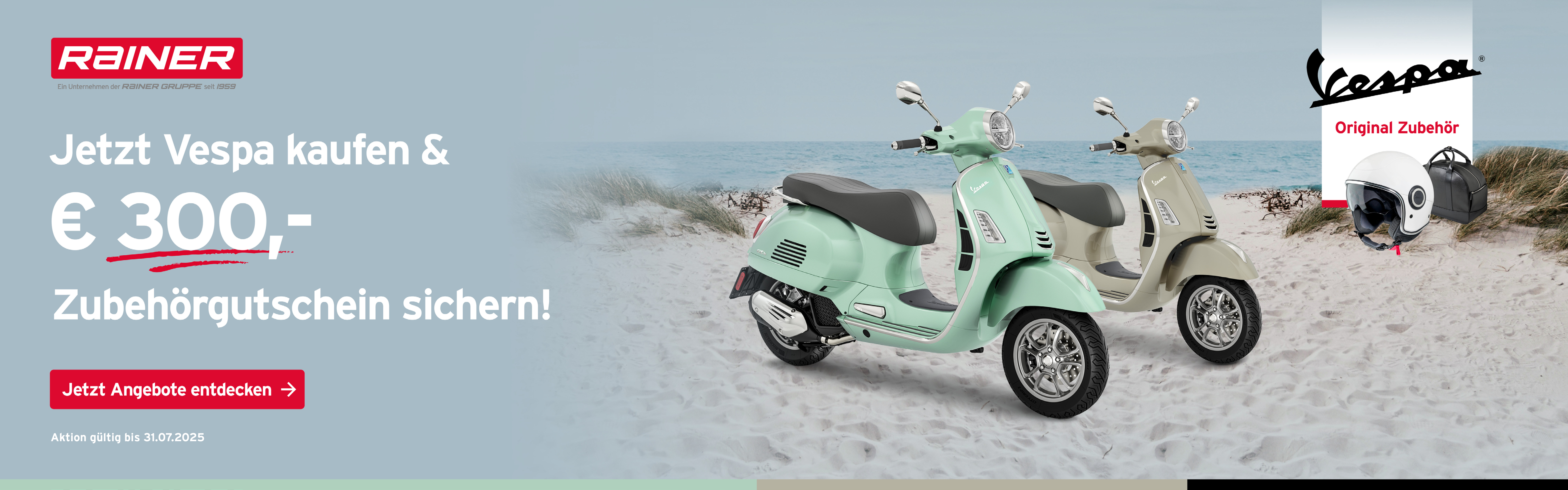 Vespa Zub. Gutschein